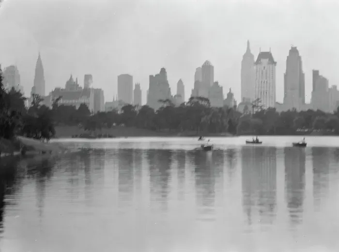 Framed Print : New York City views, Central Park, between 1931 and 1938. Creator: Arnold Genthe Framed Print : New York City views, Central Park, between 1931 and 1938. Creator: Arnold Genthe