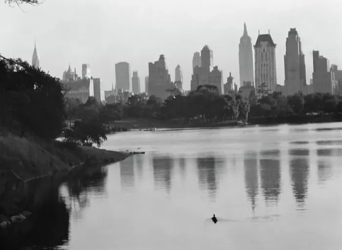 Framed Print : New York City views, Central Park, between 1931 and 1938. Creator: Arnold Genthe Framed Print : New York City views, Central Park, between 1931 and 1938. Creator: Arnold Genthe