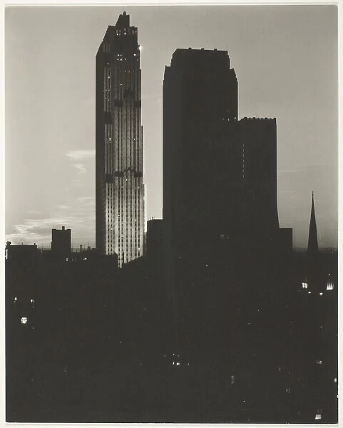 New York from the Shelton, 1935. Creator: Alfred Stieglitz