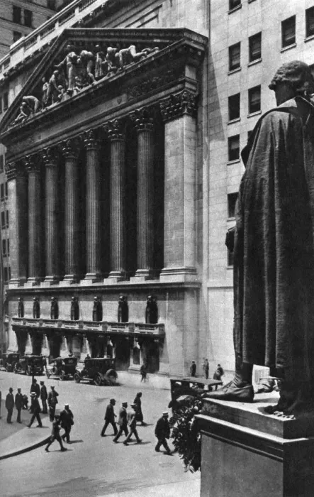 Framed Print : New York Stock Exchange, New York City, USA, c1930s. Artist: Ewing Galloway Framed Print : New York Stock Exchange, New York City, USA, c1930s. Artist: Ewing Galloway