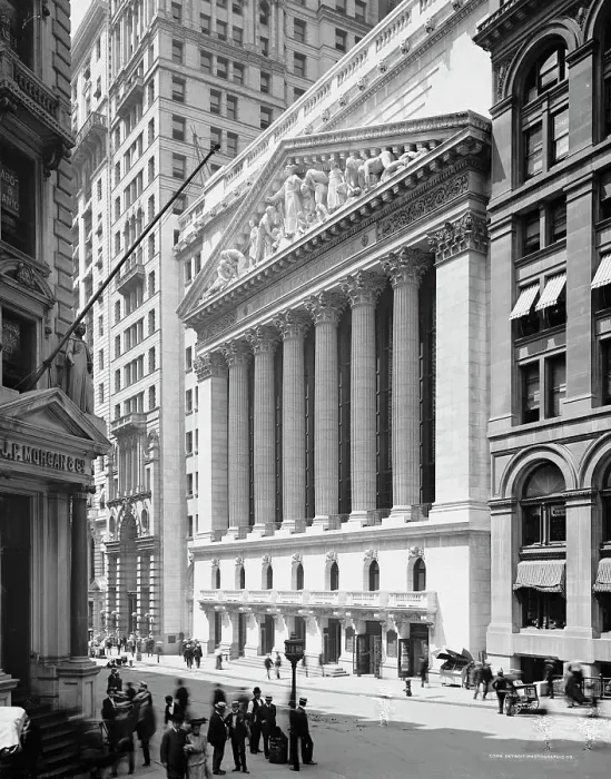 Framed Print : New York Stock Exchange, N.Y. c1904. Creator: Unknown Framed Print : New York Stock Exchange, N.Y. c1904. Creator: Unknown