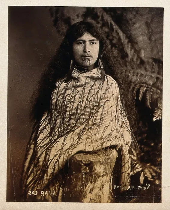 Framed Print : New Zealand: a Maori woman, c1880s. Creator: Elizabeth Pulman Framed Print : New Zealand: a Maori woman, c1880s. Creator: Elizabeth Pulman
