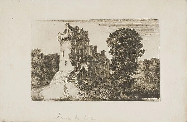 Newark Castle, n.d. Creator: John Clerk