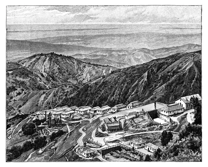 Framed Print : Newcastle Sanatorium, Jamaica, c1890. Artist: A Kohl Framed Print : Newcastle Sanatorium, Jamaica, c1890. Artist: A Kohl