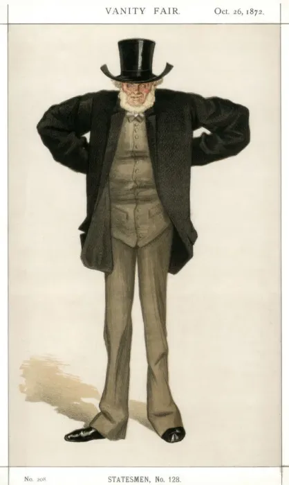 Framed Print : Newcastle on Tyne, Joseph Cowen, British politician, 1872. Artist: Coide Framed Print : Newcastle on Tyne, Joseph Cowen, British politician, 1872. Artist: Coide