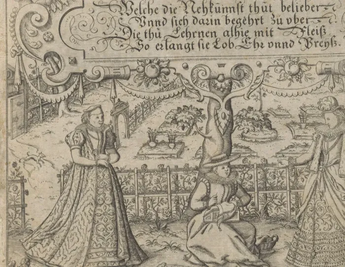 Framed Print : Newes Modelbuch in Kupffer (Title page, 1r), 1604. Creator: Johann Sibmacher Framed Print : Newes Modelbuch in Kupffer (Title page, 1r), 1604. Creator: Johann Sibmacher