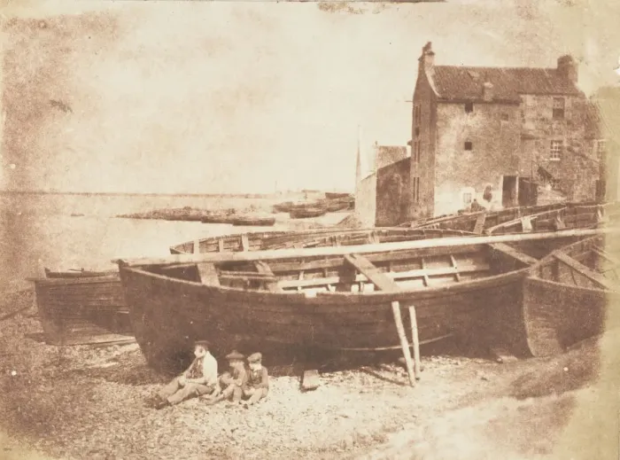 Framed Print : Newhaven, 1843-47. Creators: David Octavius Hill, Robert Adamson, Hill & Adamson Framed Print : Newhaven, 1843-47. Creators: David Octavius Hill, Robert Adamson, Hill & Adamson