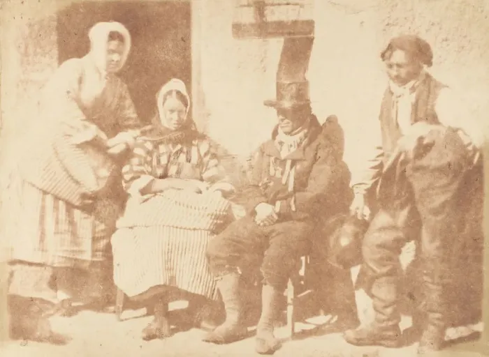 Framed Print : Newhaven Family, 1843-47. Creators: David Octavius Hill, Robert Adamson Framed Print : Newhaven Family, 1843-47. Creators: David Octavius Hill, Robert Adamson