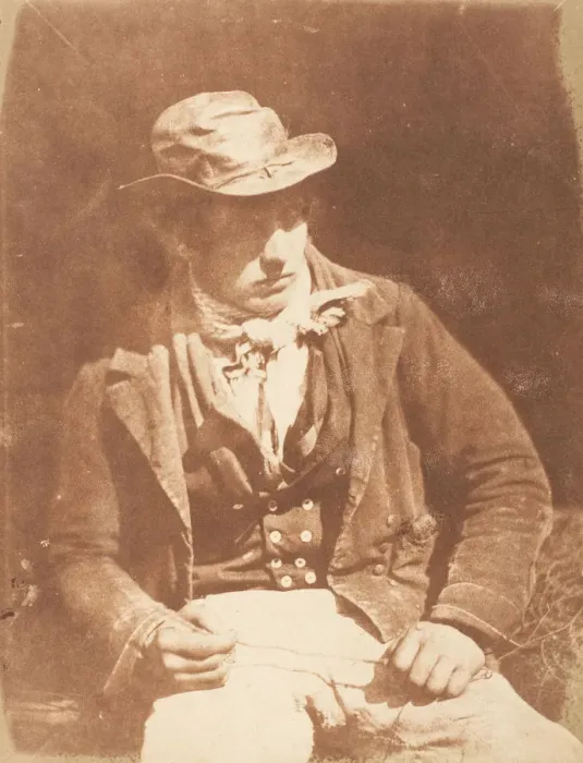 Framed Print : Newhaven Fisherman, 1843-47. Creators: David Octavius Hill, Robert Adamson Framed Print : Newhaven Fisherman, 1843-47. Creators: David Octavius Hill, Robert Adamson