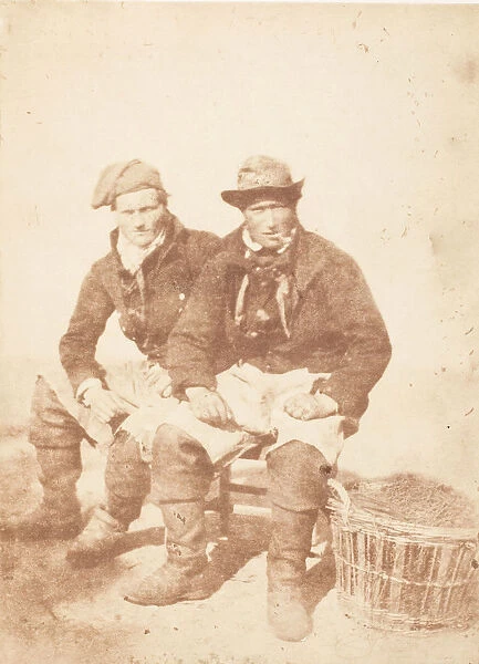 Newhaven Fishermen, 1843-47. Creators: David Octavius Hill, Robert Adamson