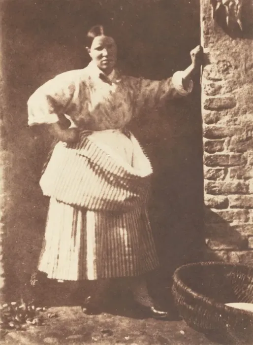 Framed Print : A Newhaven Fisherwoman, 1844. Creators: David Octavius Hill, Robert Adamson Framed Print : A Newhaven Fisherwoman, 1844. Creators: David Octavius Hill, Robert Adamson