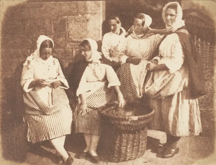Framed Print : Newhaven Fishwives, 1843-47. Creators: David Octavius Hill, Robert Adamson Framed Print : Newhaven Fishwives, 1843-47. Creators: David Octavius Hill, Robert Adamson