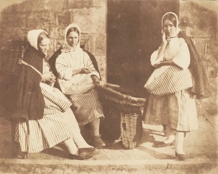 Framed Print : Newhaven Fishwives, 1843-47. Creators: David Octavius Hill, Robert Adamson Framed Print : Newhaven Fishwives, 1843-47. Creators: David Octavius Hill, Robert Adamson