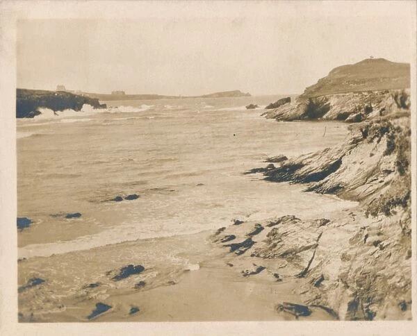 Newquay from Porth, 1927