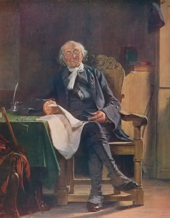 Framed Print : No News, c1833, (c1915). Artist: Thomas Sword Good Framed Print : No News, c1833, (c1915). Artist: Thomas Sword Good