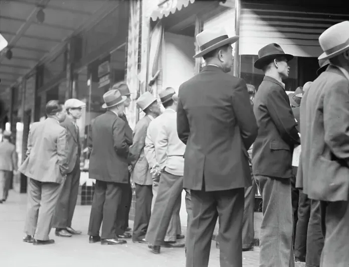 Framed Print : News of the surrender of Canton... San Francisco, California, 1938. Creator: Dorothea Lange Framed Print : News of the surrender of Canton... San Francisco, California, 1938. Creator: Dorothea Lange