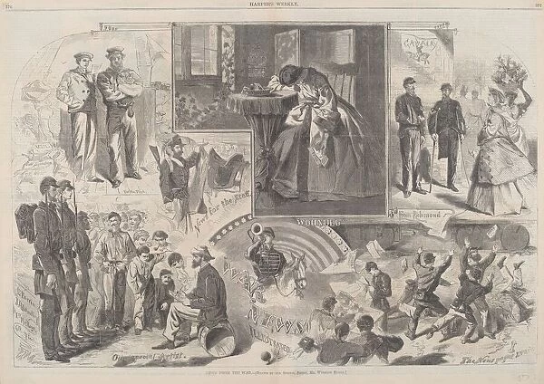 News from the War, published 1862. Creator: Winslow Homer