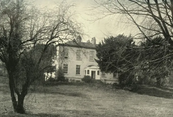 Framed Print : Newtown House, Waterford, 1901. Creator: A H Poole Framed Print : Newtown House, Waterford, 1901. Creator: A H Poole