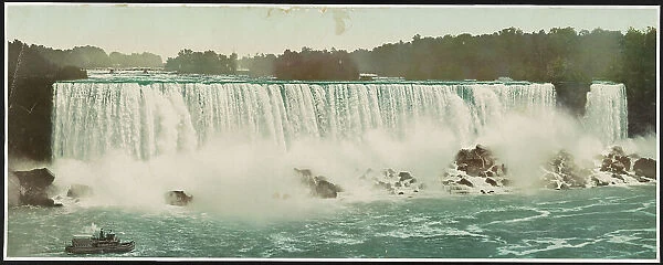 Niagara, the American Fall, c1899. Creator: William H. Jackson