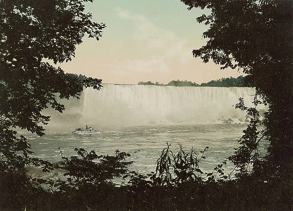 Niagara, American Fall from Canadian shore, c1898. Creator: Unknown