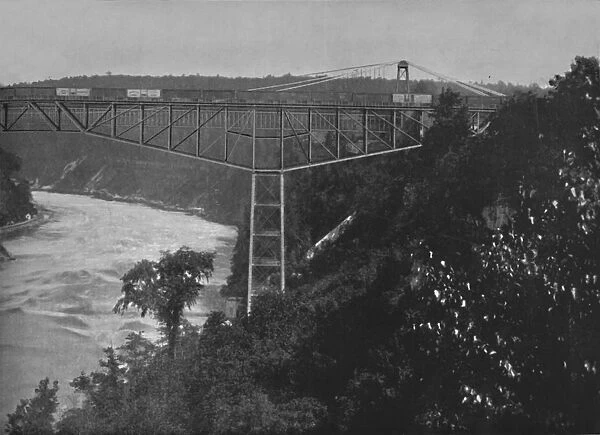 The Niagara Cantaliver Bridge, 19th century