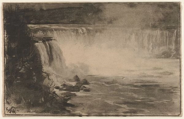 Niagara Falls, 1878. Creator: William Morris Hunt (American, 1824-1879)