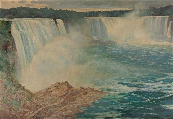 Niagara Falls, c. 1906-1909. Creator: August Satra (American, 1877-1909)