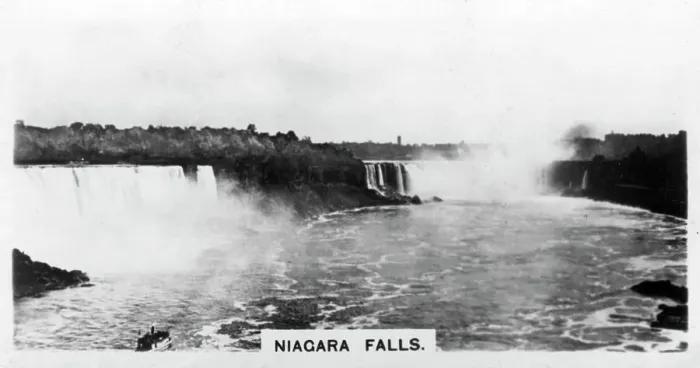 Framed Print : Niagara Falls, Canada, c1920s Framed Print : Niagara Falls, Canada, c1920s