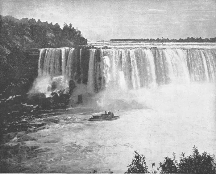Framed Print : Niagara Falls, North America, c1900. Creator: Unknown Framed Print : Niagara Falls, North America, c1900. Creator: Unknown