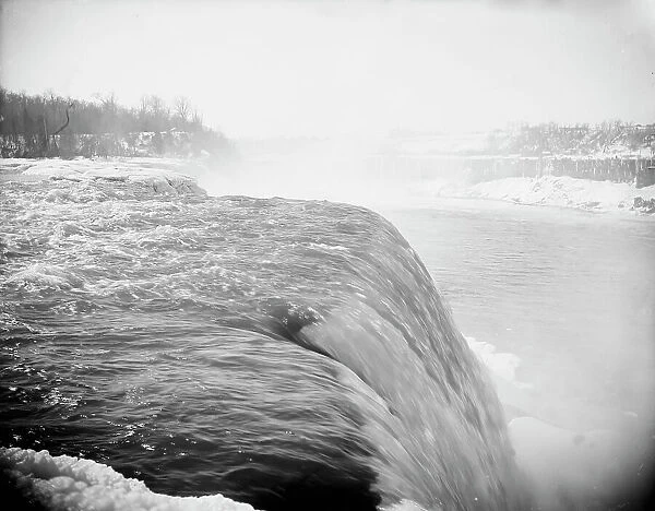 Niagara Falls from Prospect Point, between 1880 and 1901. Creator: Unknown