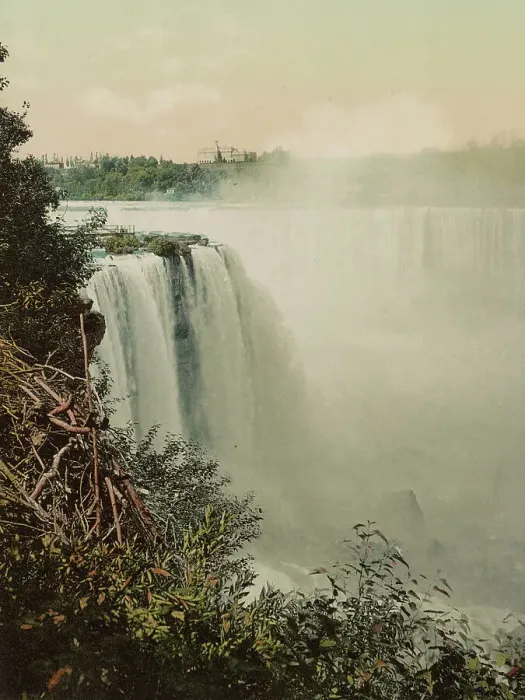 Framed Print : Niagara, Horseshoe Falls I, c1898. Creator: Unknown Framed Print : Niagara, Horseshoe Falls I, c1898. Creator: Unknown