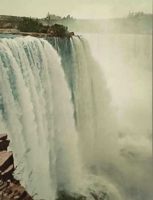 Framed Print : Niagara, Horseshoe Falls II, c1898. Creator: Unknown Framed Print : Niagara, Horseshoe Falls II, c1898. Creator: Unknown