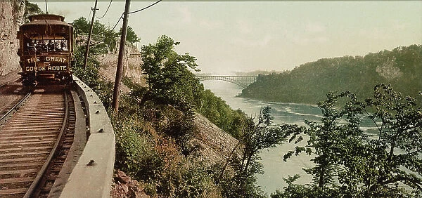 Niagara, the lower Gorge, ca 1900. Creator: Unknown