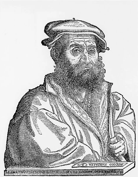 Niccolo Tartaglia, Italian mathematician and mechanician, 1550s