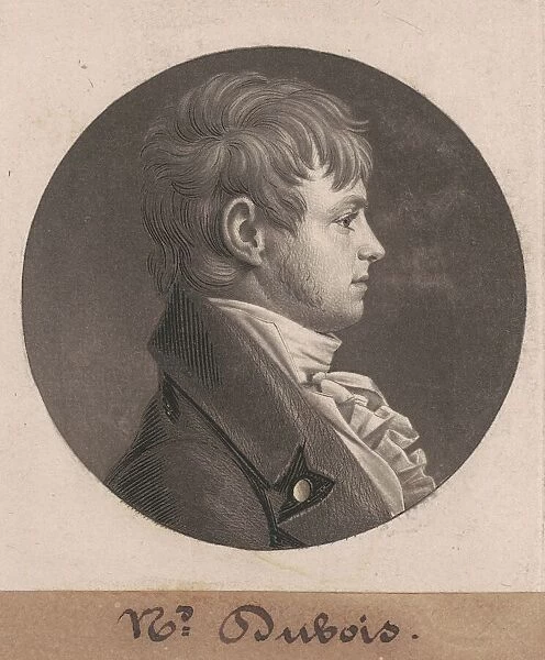 Nicholas DuBois, 1804. Creator: Charles Balthazar Julien Fevret de Saint-Memin