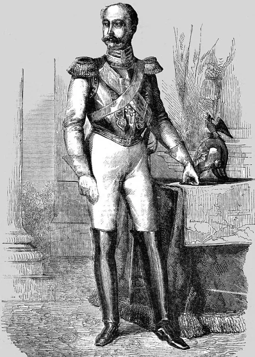 Framed Print : Nicholas, Emperor of Russia age 58, 1854. Creator: Unknown Framed Print : Nicholas, Emperor of Russia age 58, 1854. Creator: Unknown