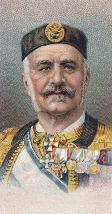 Framed Print : Nicholas I (1841-1921), King of Montenegro, 1917 Framed Print : Nicholas I (1841-1921), King of Montenegro, 1917
