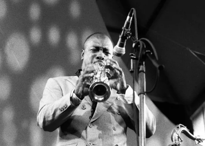Framed Print : Nicholas Payton, Brecon Jazz Festival, Powys, Wales, August 2001. Artist: Brian O Connor Framed Print : Nicholas Payton, Brecon Jazz Festival, Powys, Wales, August 2001. Artist: Brian O Connor