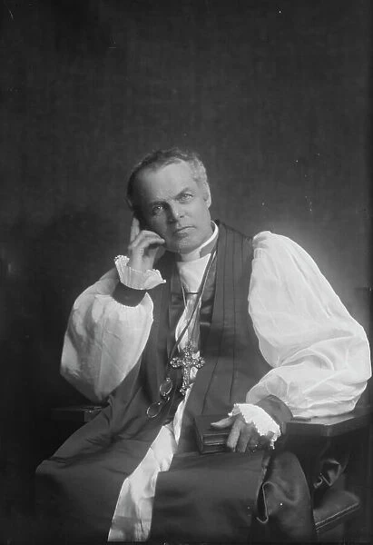 Nichols, Bishop, portrait photograph, 1907 July 16. Creator: Arnold Genthe