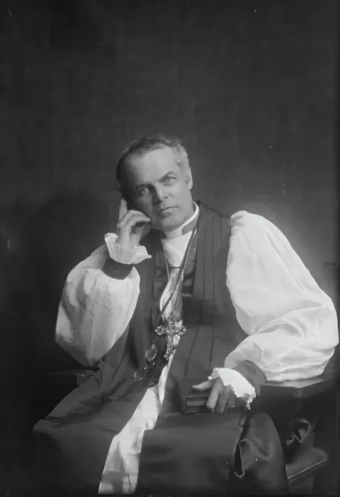 Framed Print : Nichols, Bishop, portrait photograph, 1907 July 16. Creator: Arnold Genthe Framed Print : Nichols, Bishop, portrait photograph, 1907 July 16. Creator: Arnold Genthe