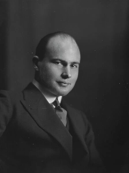 Nichols, J. Brooks, Mr. portrait photograph, 1916 or 1917. Creator: Arnold Genthe