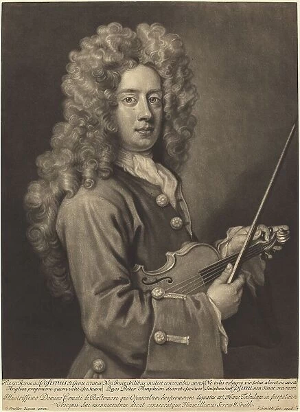 Nicola Cosimo, 1706. Creator: John Smith