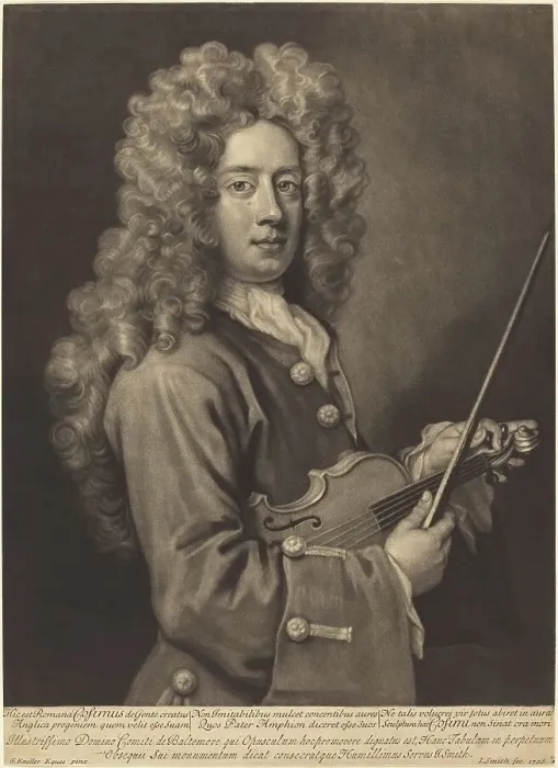 Framed Print : Nicola Cosimo, 1706. Creator: John Smith Framed Print : Nicola Cosimo, 1706. Creator: John Smith