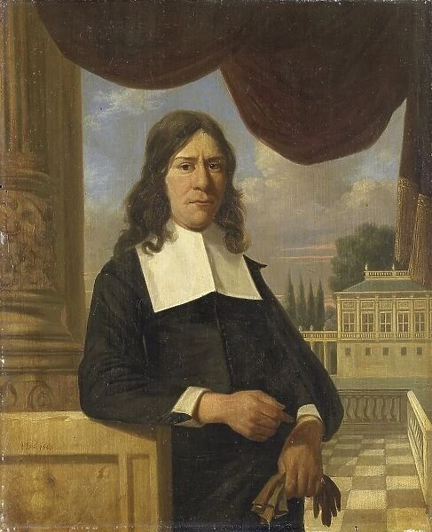 Nicolaes Eichelberg (d. 1699). Haarlem Merchant, Husband of Helena van der Schalcke, 1667. Creator: Job Adriaensz Berckheyde