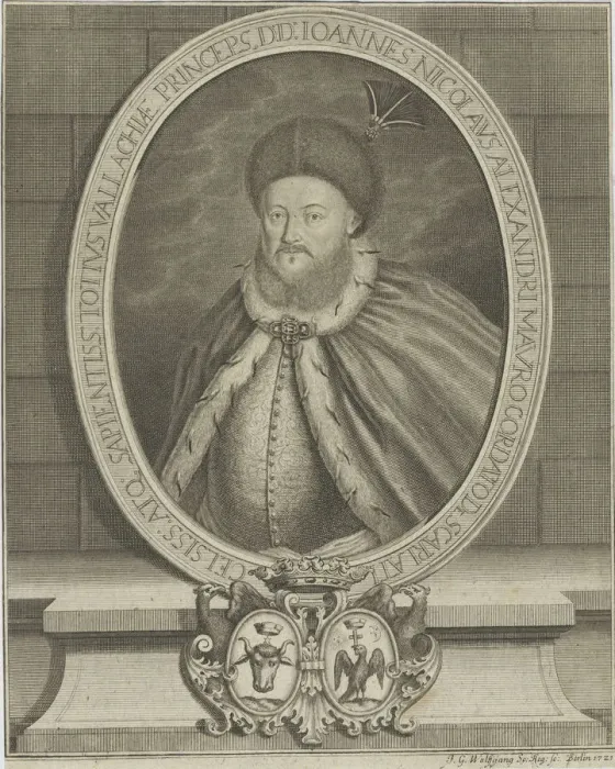 Framed Print : Nicolaos Mavrocordatos (1680-1730), 1721. Creator: Wolfgang, Johann Georg (1664-1744) Framed Print : Nicolaos Mavrocordatos (1680-1730), 1721. Creator: Wolfgang, Johann Georg (1664-1744)
