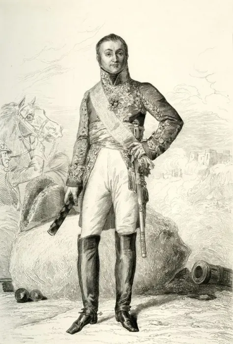 Framed Print : Nicolas Charles Oudinot, 1804, (1839). Creator: Francois Pigeot