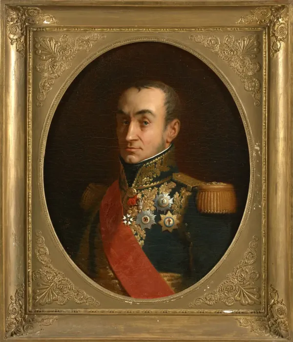 Framed Print : Nicolas-Charles Oudinot, duc de Reggio (1767-1847), 1848 Framed Print : Nicolas-Charles Oudinot, duc de Reggio (1767-1847), 1848