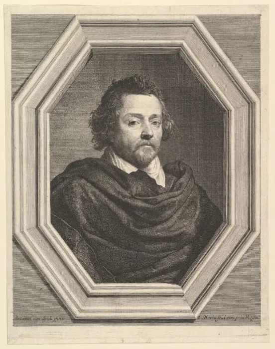 Framed Print : Nicolas Chrystin, bourgeois d Anvers. Creator: Jean Morin Framed Print : Nicolas Chrystin, bourgeois d Anvers. Creator: Jean Morin