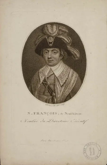 Framed Print : Nicolas Francois de Neufchateau (1750-1828) Framed Print : Nicolas Francois de Neufchateau (1750-1828)