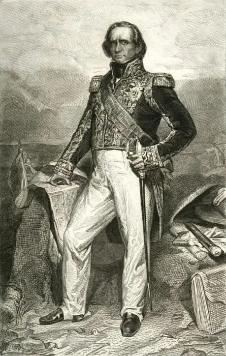 Framed Print : Nicolas Jean de Dieu Soult, 1804, (1839). Creator: Johannes de Mare Framed Print : Nicolas Jean de Dieu Soult, 1804, (1839). Creator: Johannes de Mare